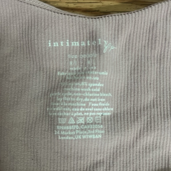 Free People Intimidately Stay Here Seamless Longsleeve size M/L - Picture 2 of 3